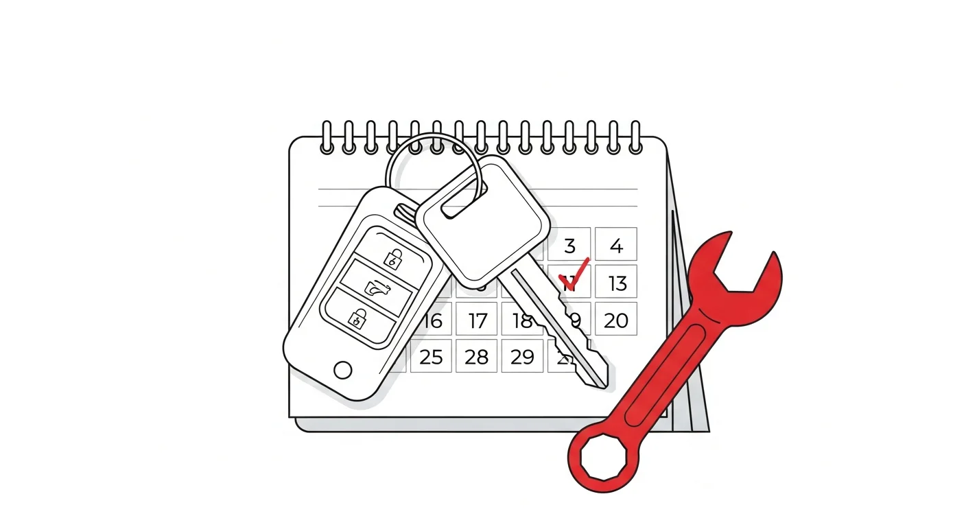 修理完了までの日数を確認するイメージ