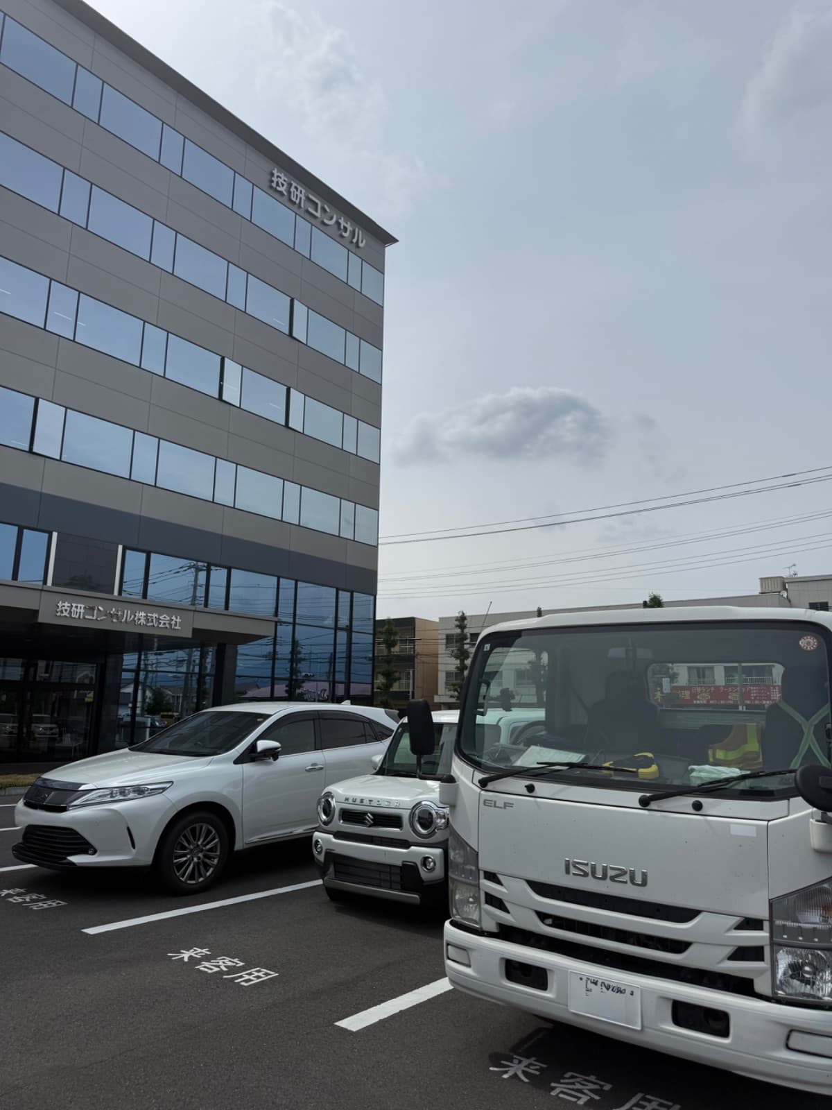 群馬県前橋市でのスズキ ハスラーのパンク・タイヤトラブル救援の様子