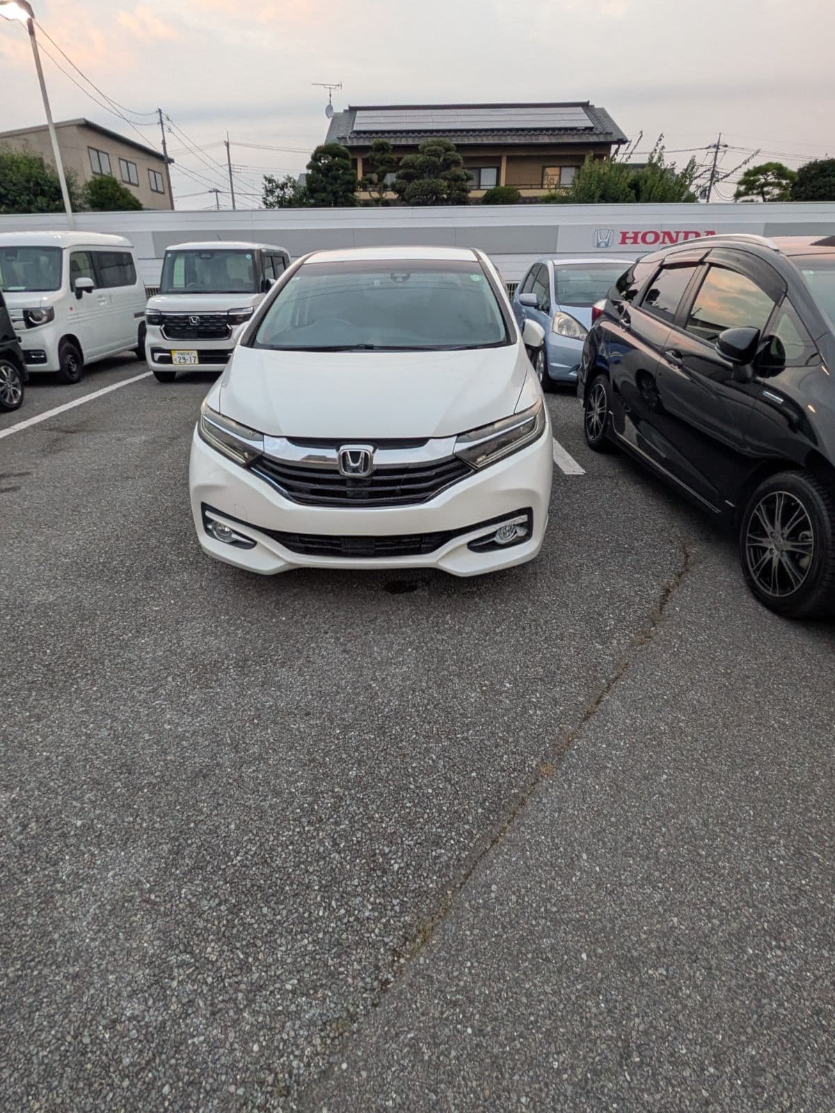 栃木県宇都宮市でのホンダ シャトルの車検切れの車の搬送
救援の様子