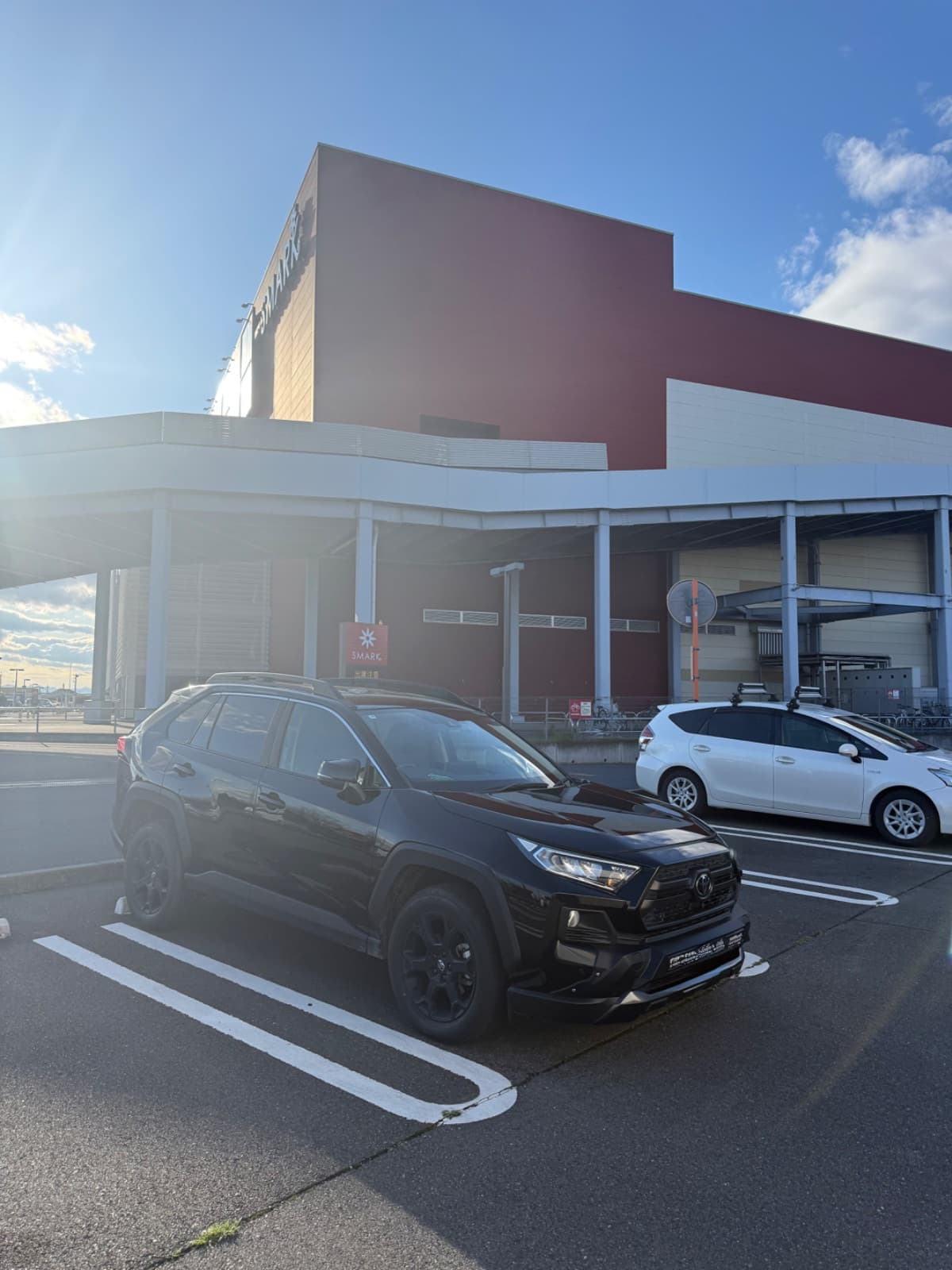 群馬県伊勢崎市でのトヨタ RAV4のパンク・タイヤトラブル救援の様子