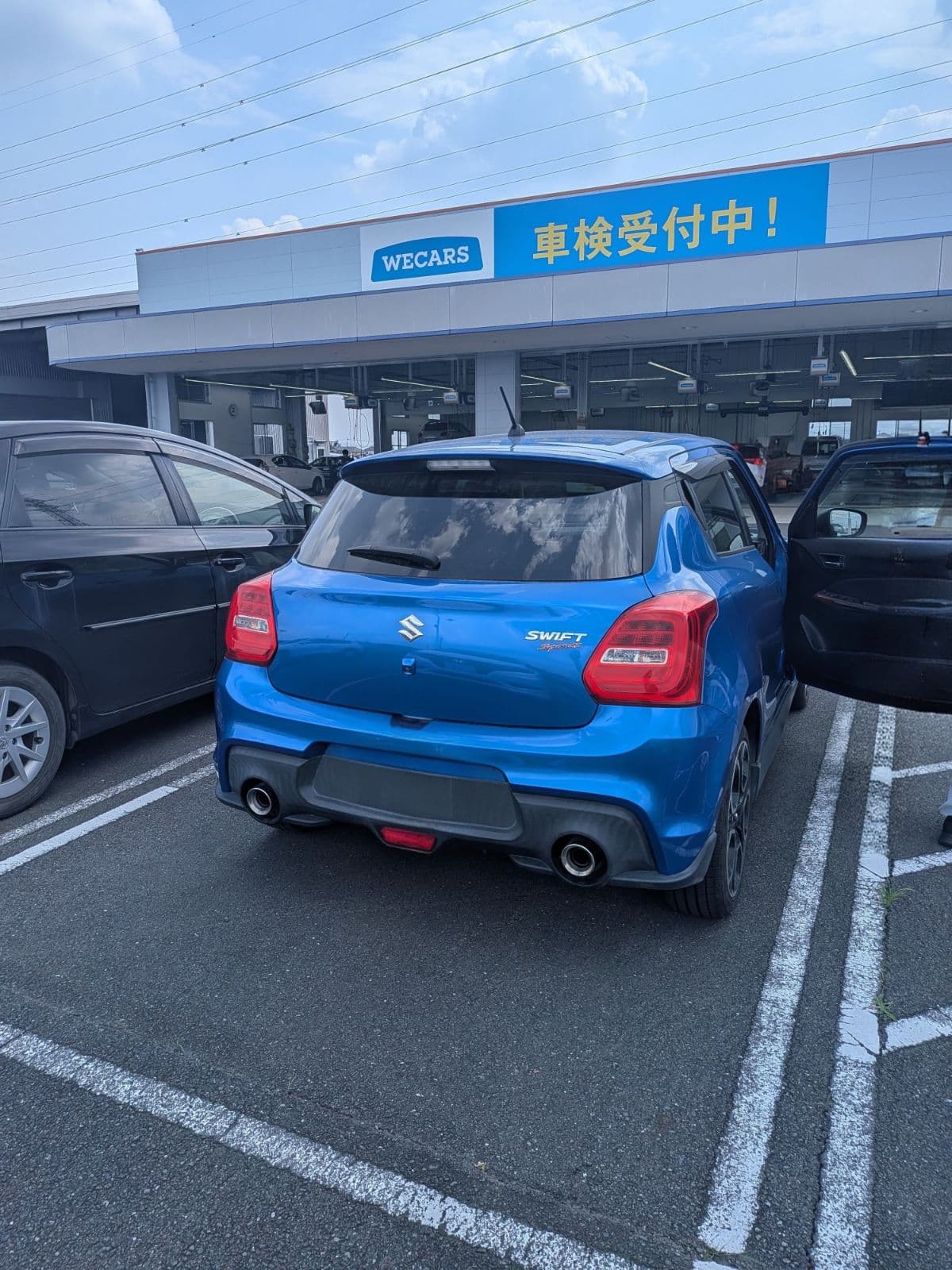 群馬県前橋市でのスズキ スイフトのレッカー搬送救援の様子