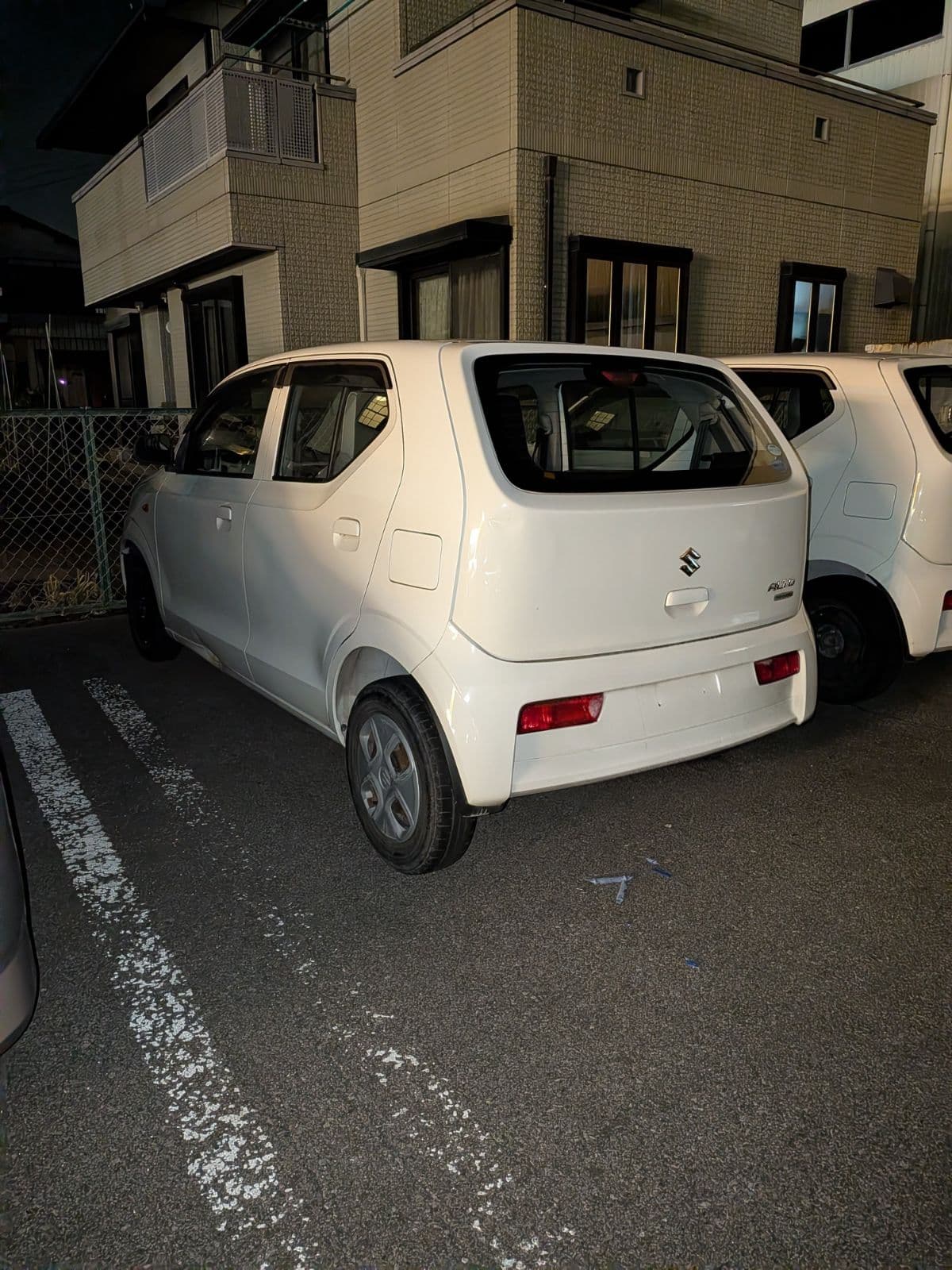 群馬県邑楽町でのスズキ アルトのパンク・タイヤトラブル救援の様子
