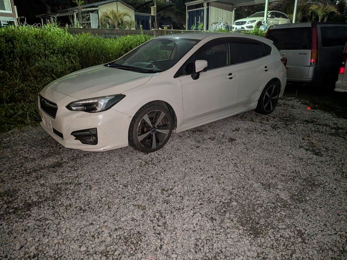 群馬県太田市でのスバル インプレッサのレッカー搬送救援の様子