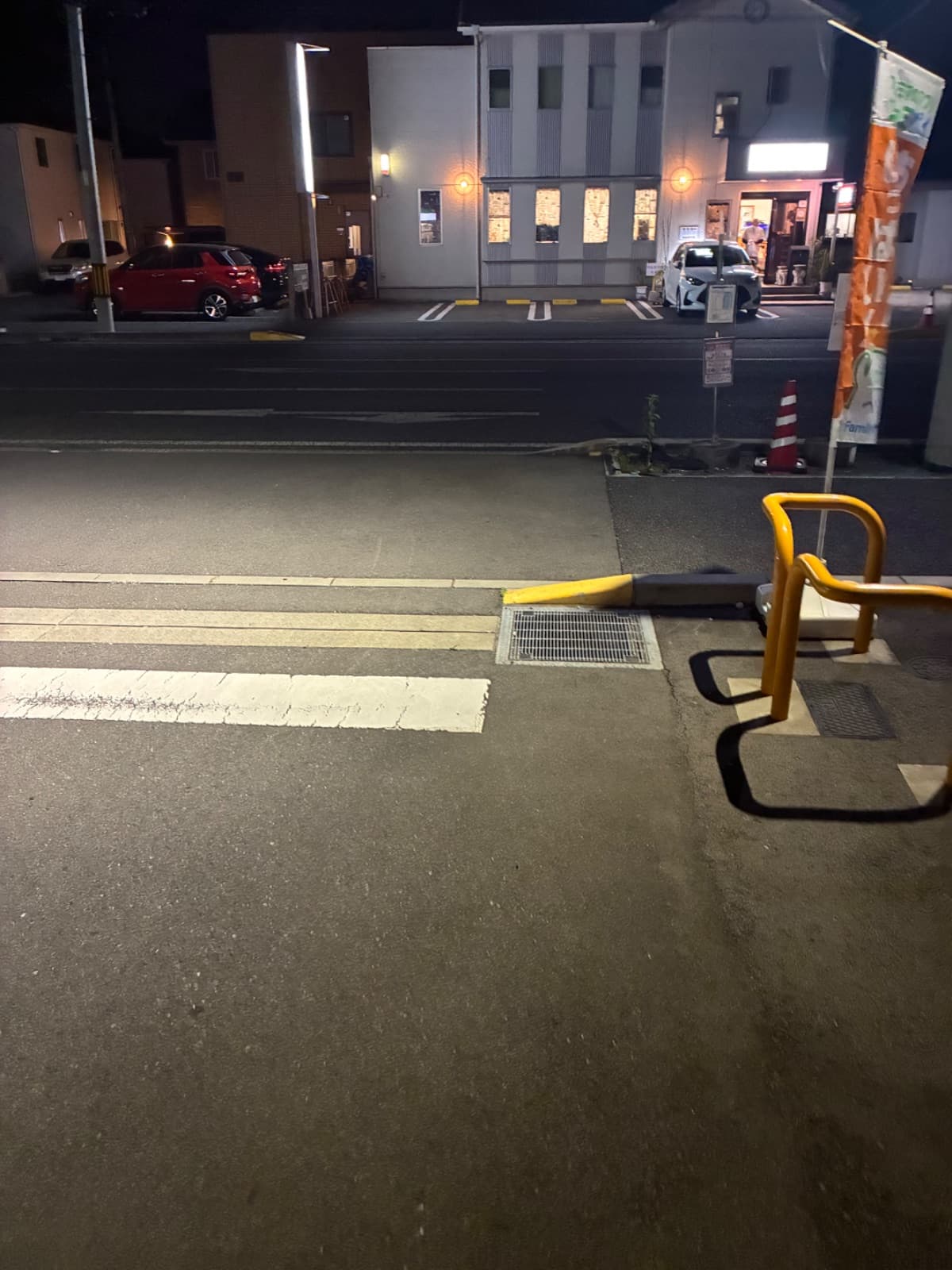 群馬県高崎市でのスバル インプレッサのパンク・タイヤトラブル救援の様子