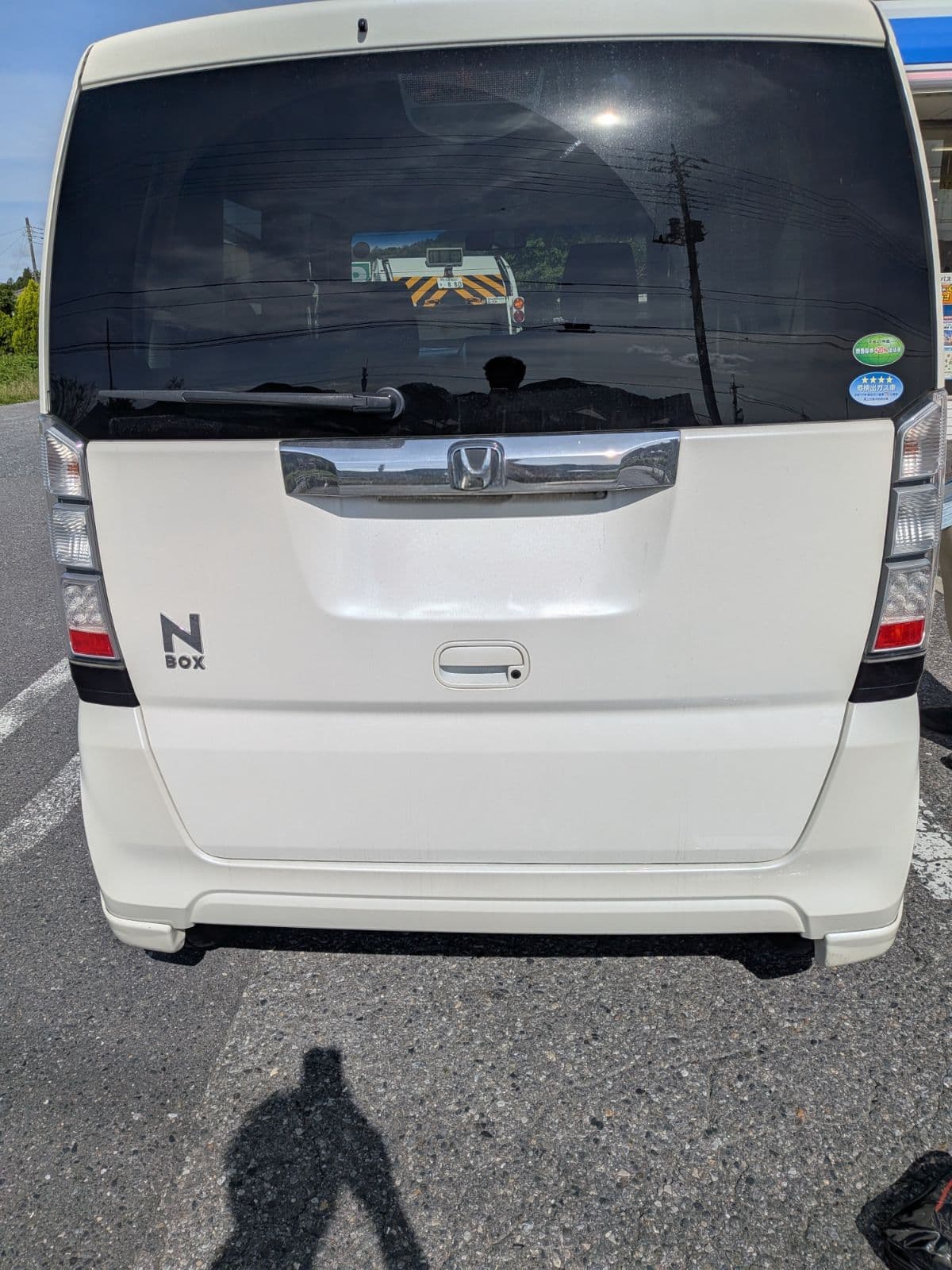 栃木県佐野市でのホンダ n-boxのバッテリー上がり救援の様子