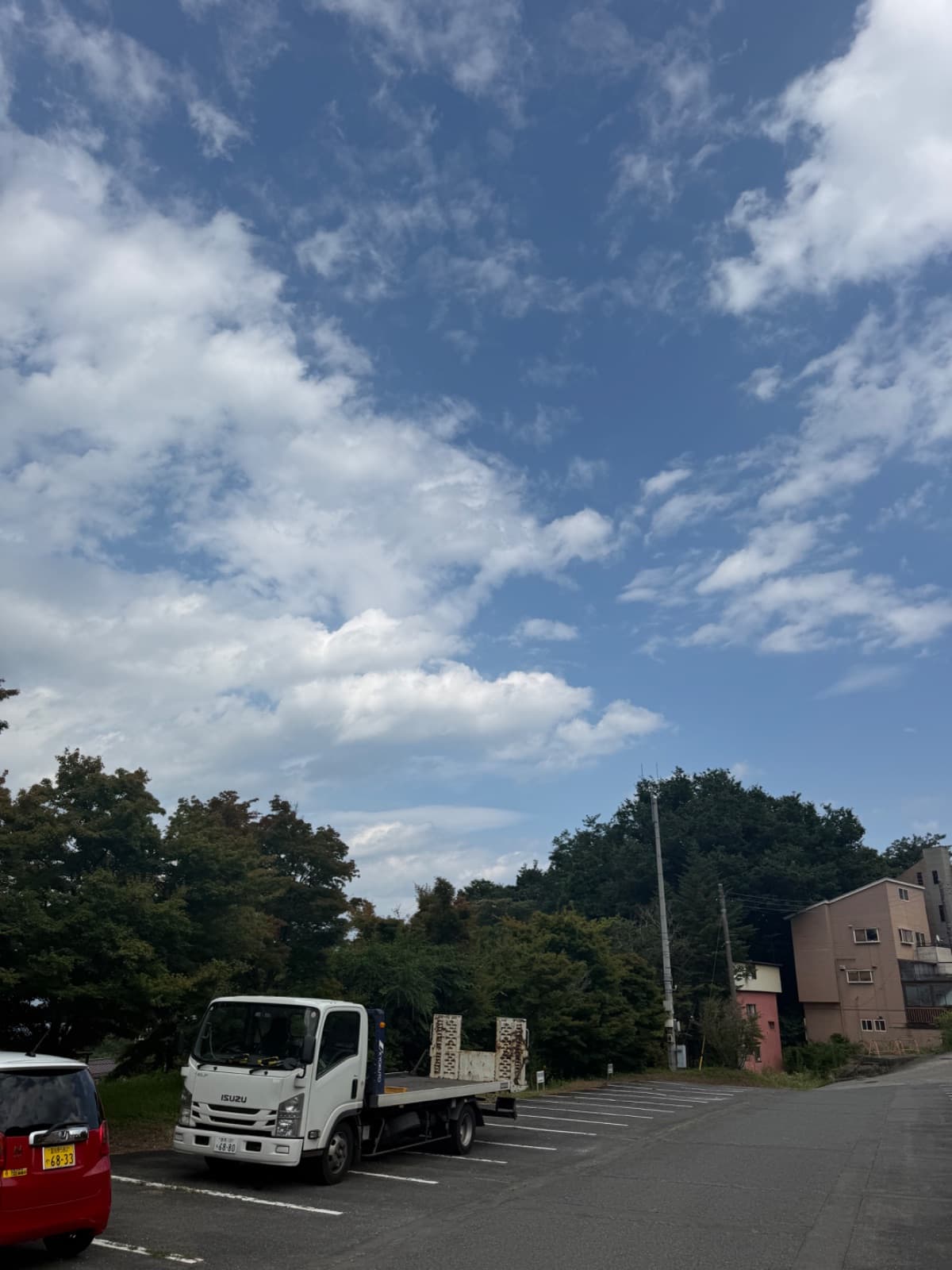 群馬県渋川市でのスズキ MR-ワゴンのバッテリー上がり救援の様子