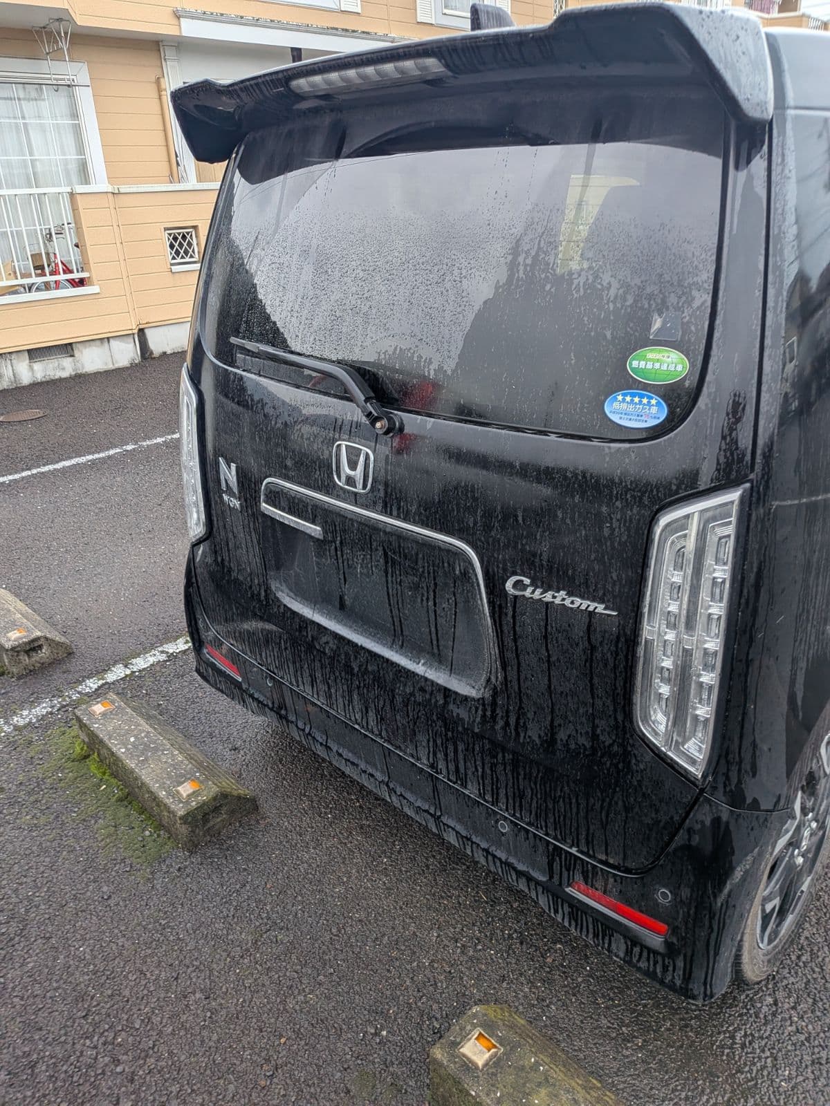 栃木県栃木市でのホンダ n-boxのバッテリー上がり救援の様子