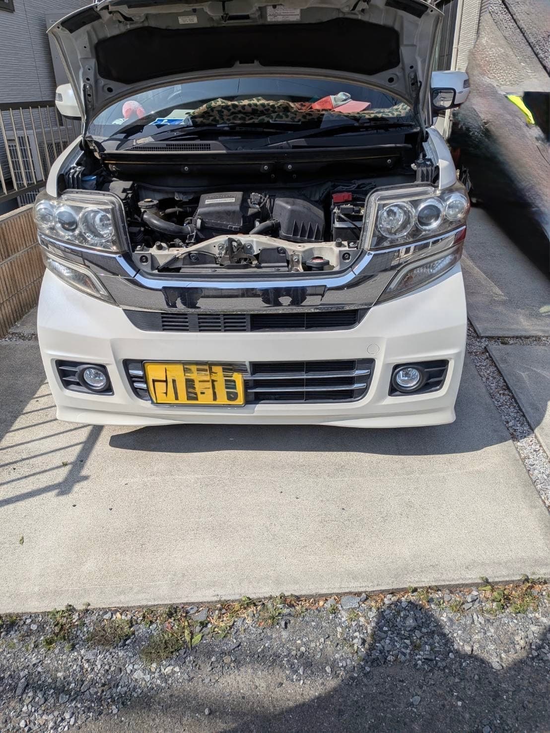 群馬県伊勢崎市でのホンダ n-boxのレッカー搬送救援の様子