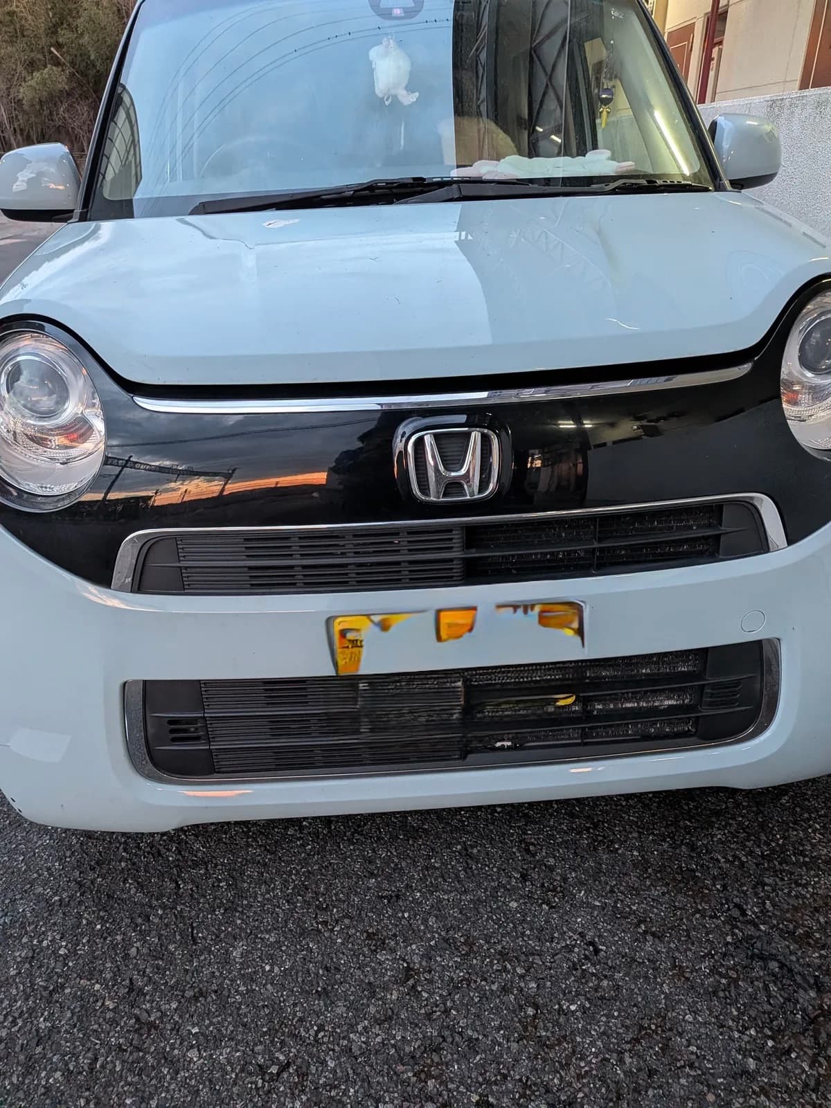 群馬県板倉町でのホンダ n-boxのバッテリー上がり救援の様子