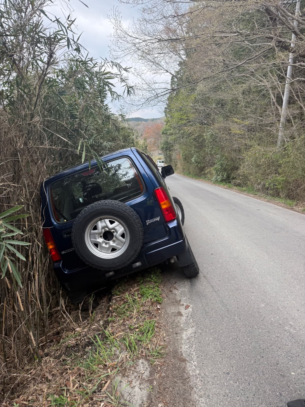 栃木県大田原市でのスズキ ジムニーの救出救援の様子