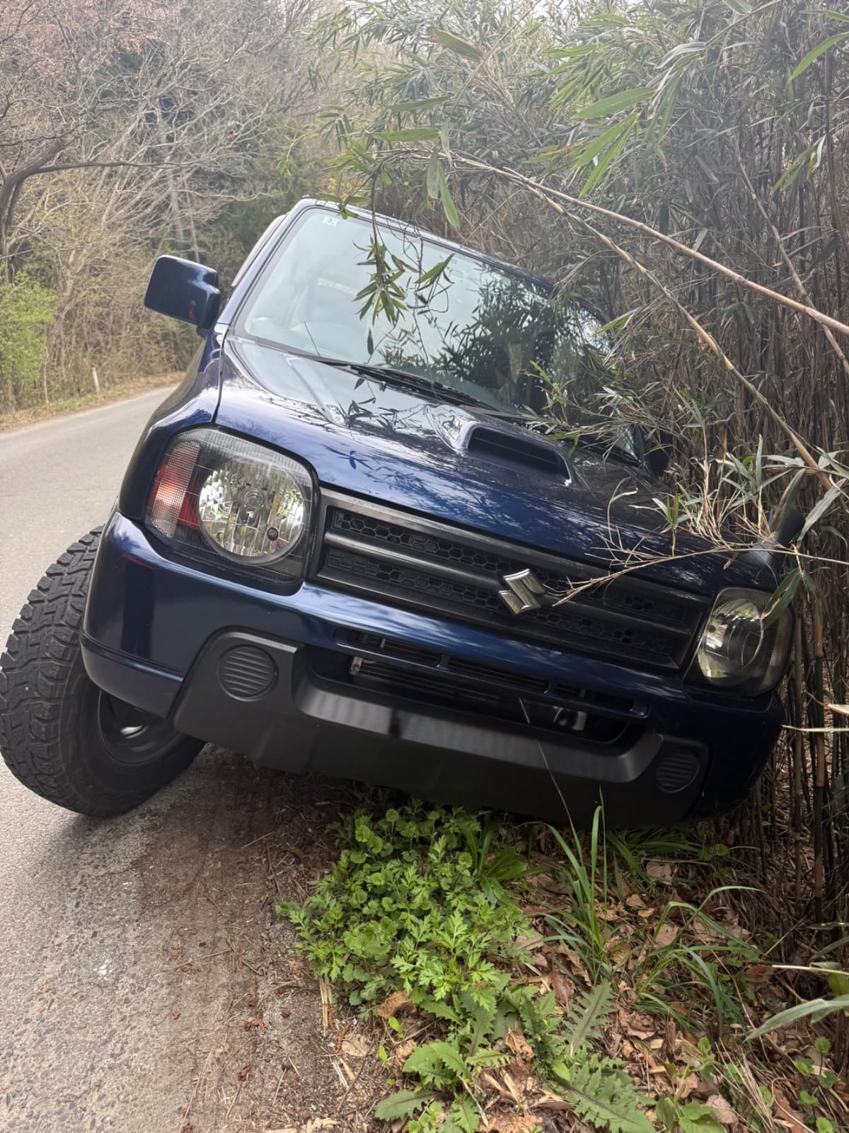 栃木県大田原市でのスズキ ジムニーの救出救援の様子